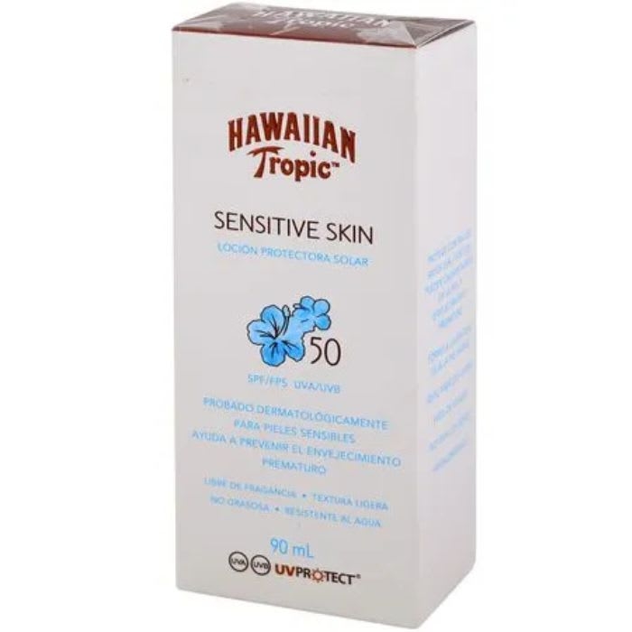 Hawaiian Tropic Protector Solar Facial Sensitive Skin FPS 50: imagen 1