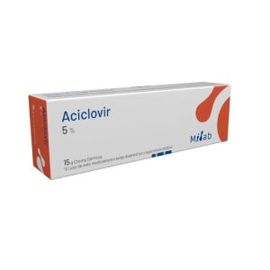 ACICLOVIR CREMA DERMICA 5% 15 g