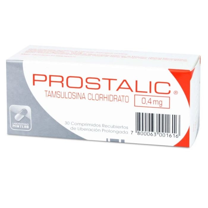PROSTALIC® (TAMSULOSINA CLORHIDRATO 0.4 MG) 30 Comprimidos recubiertos de liberación prolongada: imagen 1