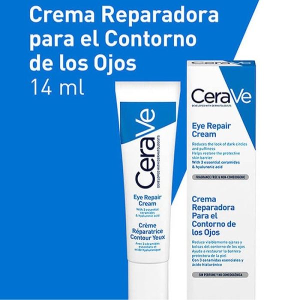 CeraVe Reparadora Crema Contorno de Ojos 14 mL