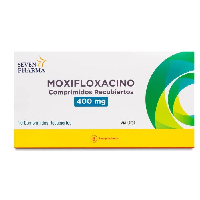 MOXIFLOXACINO 400 MG 10 COM REC: imagen 1