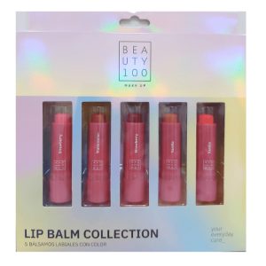 BALSAMO LABIAL B.100 LIP BALM COLLECTION SET CON COLOR 5 3.5 GR
