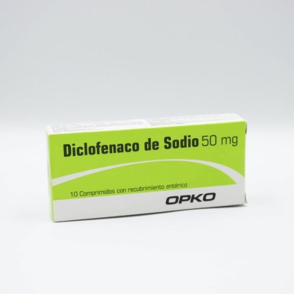 DICLOFENACO SODICO 50 mg 10 Comprimidos