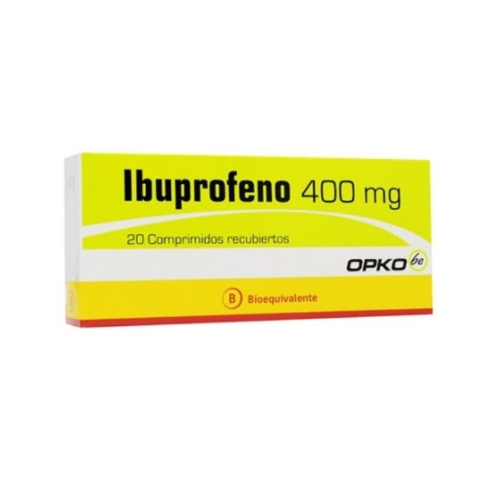 IBUPROFENO 400 mg 20 Comprimidos Recubiertos: imagen 1