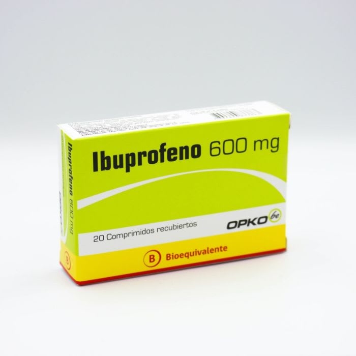 IBIBUPROFENO 600 mg 20 Comprimidos Recubiertos: imagen 1