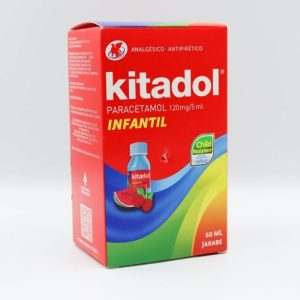 KITADOL® 120 mg / 5 mL Infantil, 60 mL Jarabe (PARACETAMOL)
