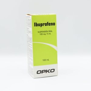 IBUPROFENO 100 mg / 5 mL  100mL Suspensión Oral