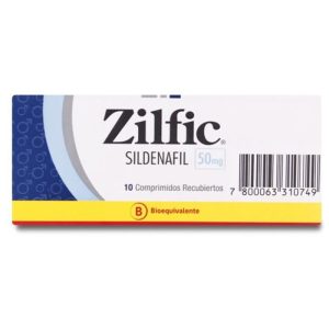 ZILFIC® 50 mg 10 Comprimidos Recubiertos (SILDENAFIL)
