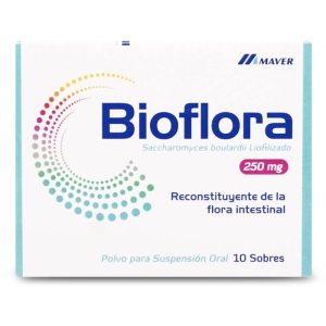 BIOFLORA® 250mg 10 Sobres Polvo para Suspensión oral (Sacchomyces boulardii)