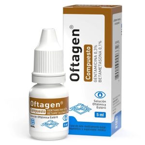 OFTAGEN COMPUESTO® 5 mL SOLUCION OFTALMICA (GENTAMICINA 0.3% BETAMETASONA 0.1%)