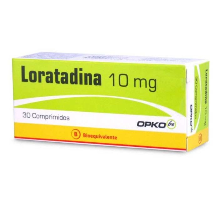 Loratadina 10 mg 30 Comprimidos: imagen 1