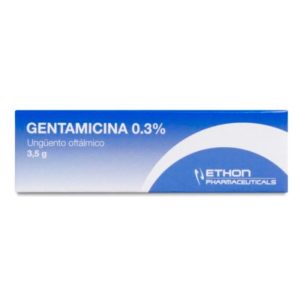 Gentamicina 0.3% 3.5g Ungüento Oftálmico