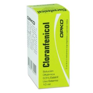 Cloranfenicol 0.5% 10 mL Solución Oftálmica