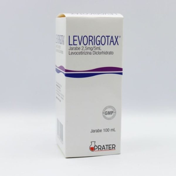 LEVORIGOTAX® 2.5mg/5mL 100mL JARABE (LEVOCETIRIZINA)