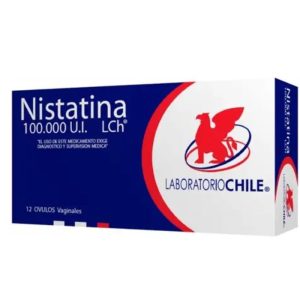 NISTATINA 100.000 U.I 12 OVULOS vaginales Lab Chile