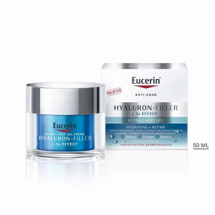 EUCERIN HYALURON FILLER 3x EFFECT 50 ml/50 ULTRA LIGHT GEL ANTIEDAD: imagen 1