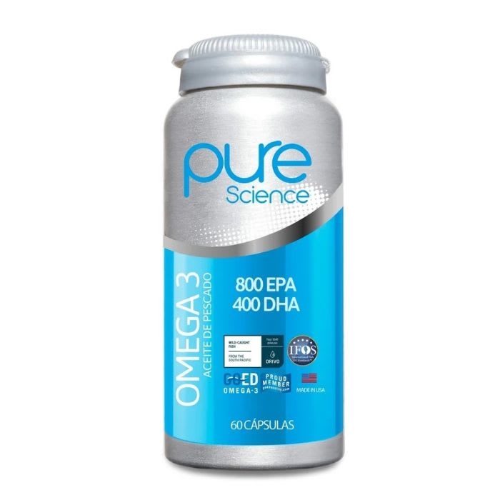 PURE SCIENCE OMEGA 3 800/400 – 60 cápsulas blandas: imagen 1