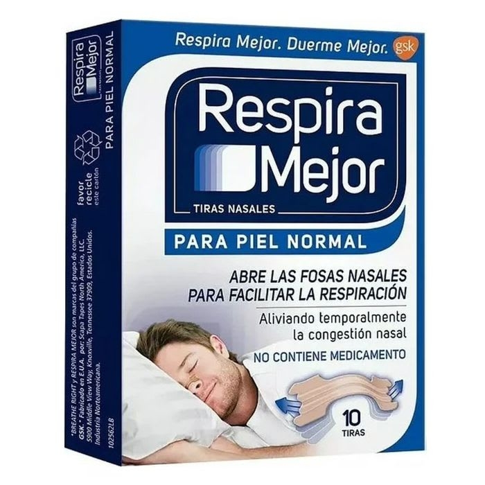 TIRAS NASALES BREATHE RIGHT™  10 Unidades: imagen 1