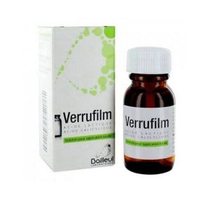 VERRUFILM 16.7/16.7 100 g 14 ml SOLUCION TOPICA (ACIDO SALICILICO, ACIDO LACTICO)
