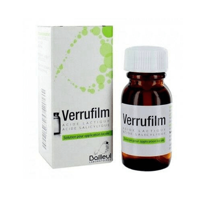 VERRUFILM 16.7/16.7 100 g 14 ml SOLUCION TOPICA (ACIDO SALICILICO, ACIDO LACTICO): imagen 1