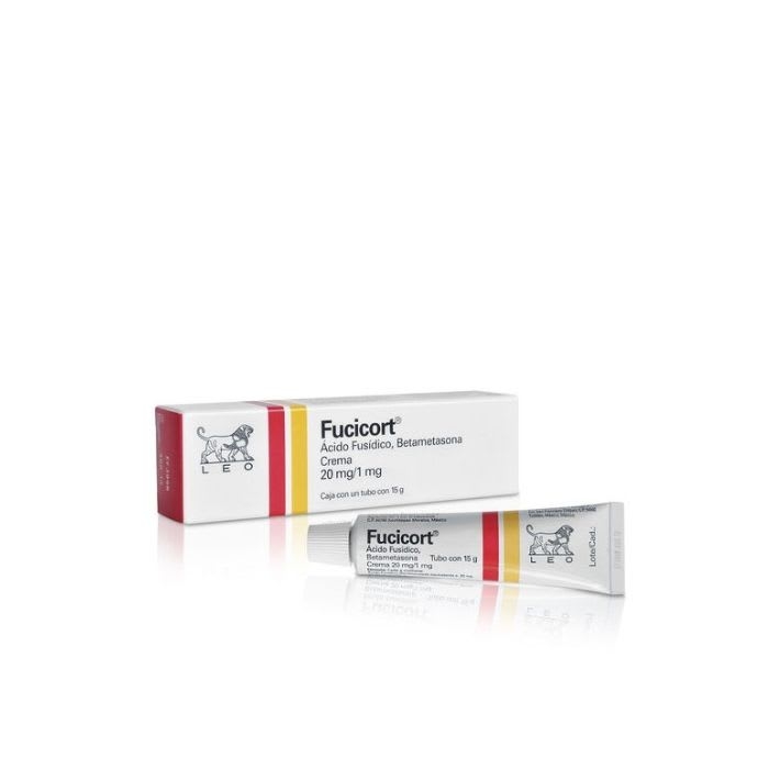 FUCICORT® 20 mg/1 mg CREMA 15 g (ACIDO FUSIDICO, BETAMETASONA): imagen 1