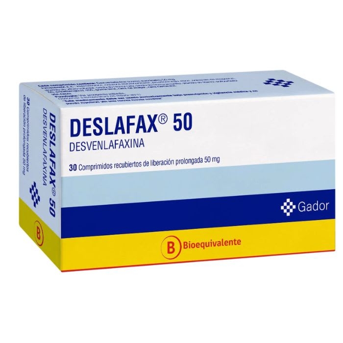 DESLAFAX® 50 mg 30 COM REC LP (DESVENLAFAXINA) BE: imagen 1