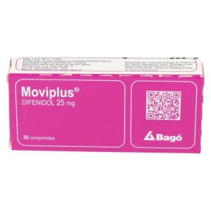 MOVIPLUS® 25 mg 30 COM (DIFENIDOL) BE
