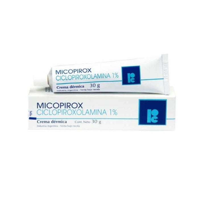 MICOPIROX CREMA 1% 30 g (CICLOPIROX OLAMINA): imagen 1