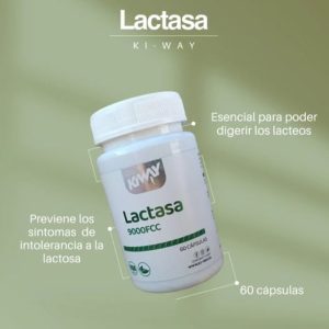 LACTASA 9000 FCC 60 Capsulas