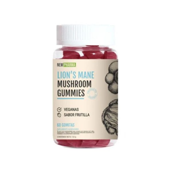 MELENA DE LEON 60 GOMITAS VEGANAS SABOR FRUTILLA