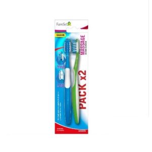 CEPILLO DENTAL FAMSET PACK SUAVE 2 UDS