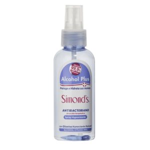 ALCOHOL PLUS SIMONDS ANTIBACTERIANO SPRAY HIGIENIZANTE (ALCOHOL ETILICO 70%) 130 ml