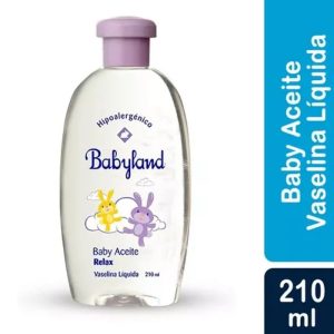 BABY ACEITE RELAX BABYLAND 210 ml (VASELINA LIQUIDA)