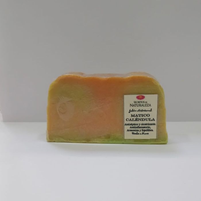 JABON ARTESANAL MATICO CALENDULA: imagen 1