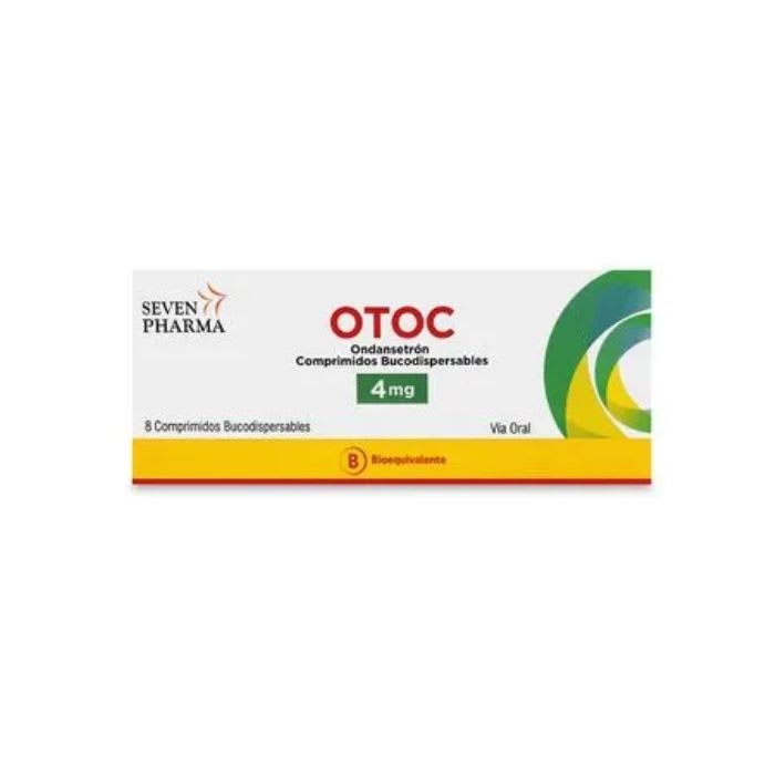 OTOC® 4 mg 8 COM (ONDANSETRON) BE: imagen 1