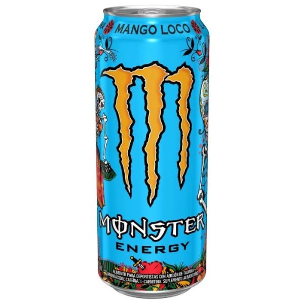 Bebida Energética Monster Mango Loco 473 cc