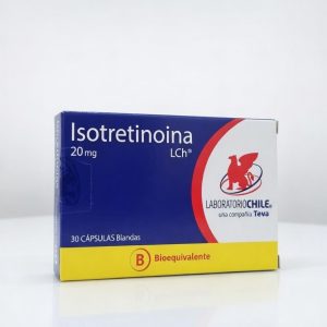 ISOTRETINOINA 20 mg 30 CAP BE
