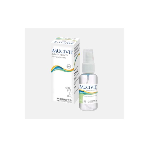 MUCIVIL 1% SOLUCIÓN TÓPICA 15 ml (TERBINAFINA CLORHIDRATO)