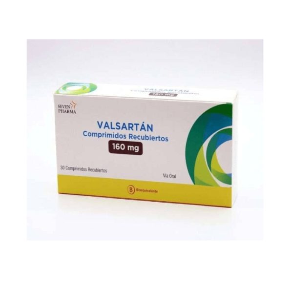 VALSARTAN 160 mg 30 COM REC BE