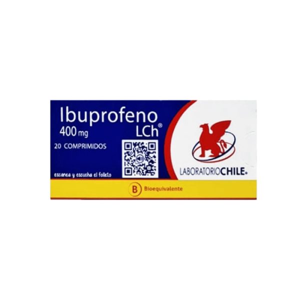 IBUPROFENO 400 mg  20 COM BE