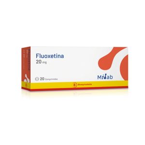 FLUOXETINA 20 mg 20 COM BE