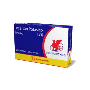 LOSARTAN POTASICO 100 mg 30 COM REC BE