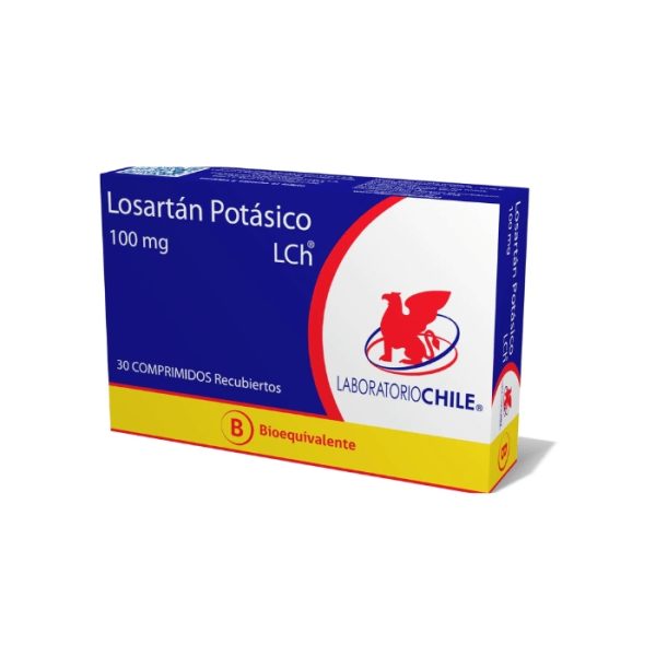 LOSARTAN POTASICO 100 mg 30 COM REC BE