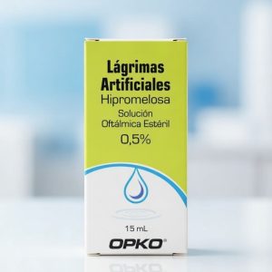 LAGRIMAS ARTIFICIALES HIPROMELOSA SOLUCIÓN OFTÁLMICA ESTÉRIL 0.5 % 15 mL