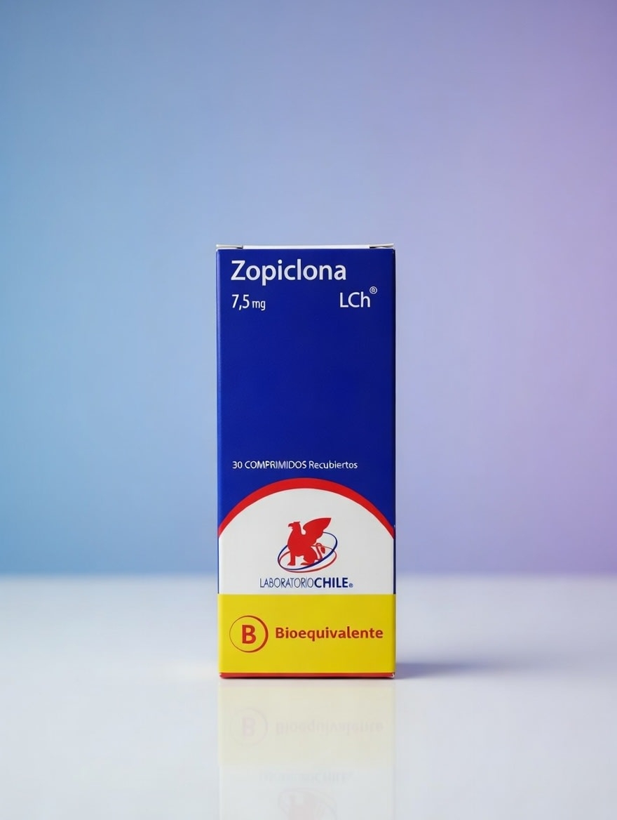 ZOPICLONA 7.5 mg 30 COM REC BE test: imagen 1