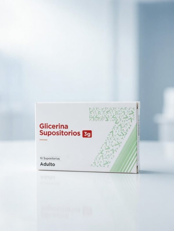 Supositorios de Glicerina Adulto 10 supositorios 3g