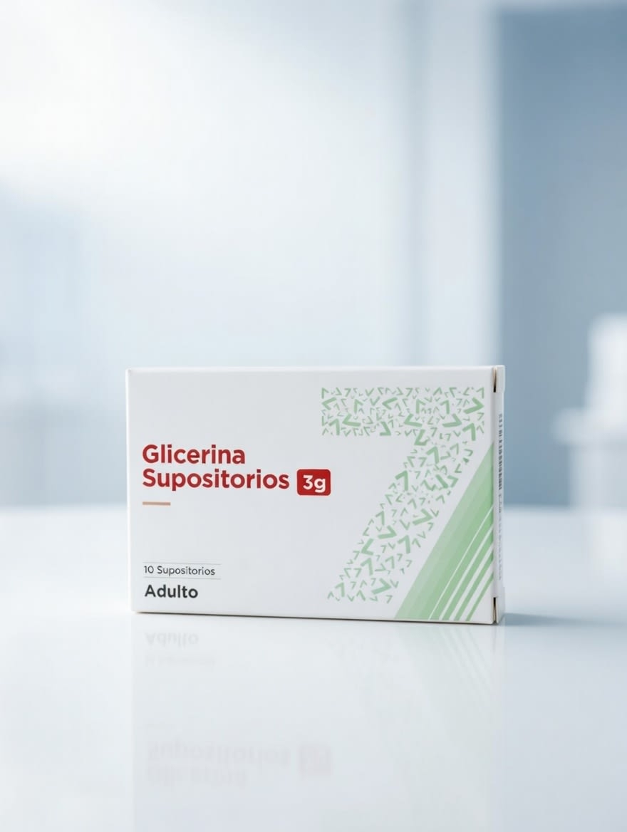 Supositorios de Glicerina Adulto 10 supositorios 3g: imagen 1