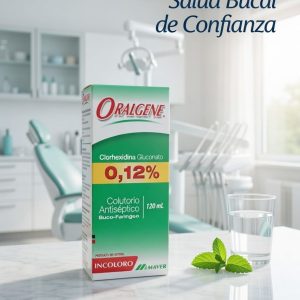 ORALGENE COLUTORIO ANTISEPTICO 0.12 % 120 mL