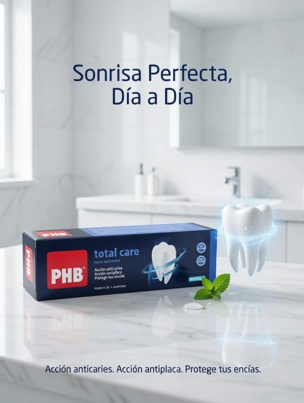 PHB PASTA DENTIFRICA TOTAL CARE MENTA FRESCA 75 mL