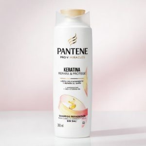 PANTENE SHAMPOO KERATINA REPARA Y PROTEGE SIN SAL 300 mL